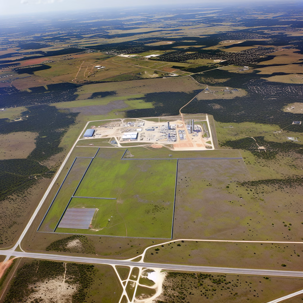 Elon Musk speaking at a podium with SpaceX logo in the background.
