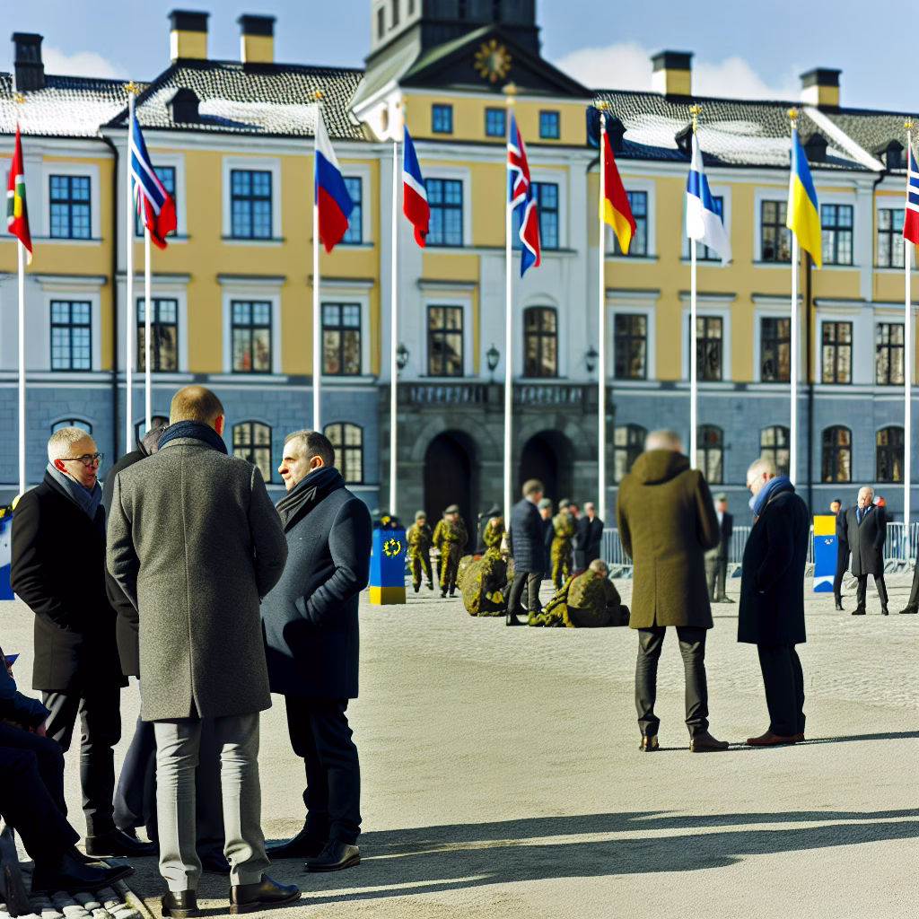 JEF and Ukraine leaders meet in Norway for security partnership talks.