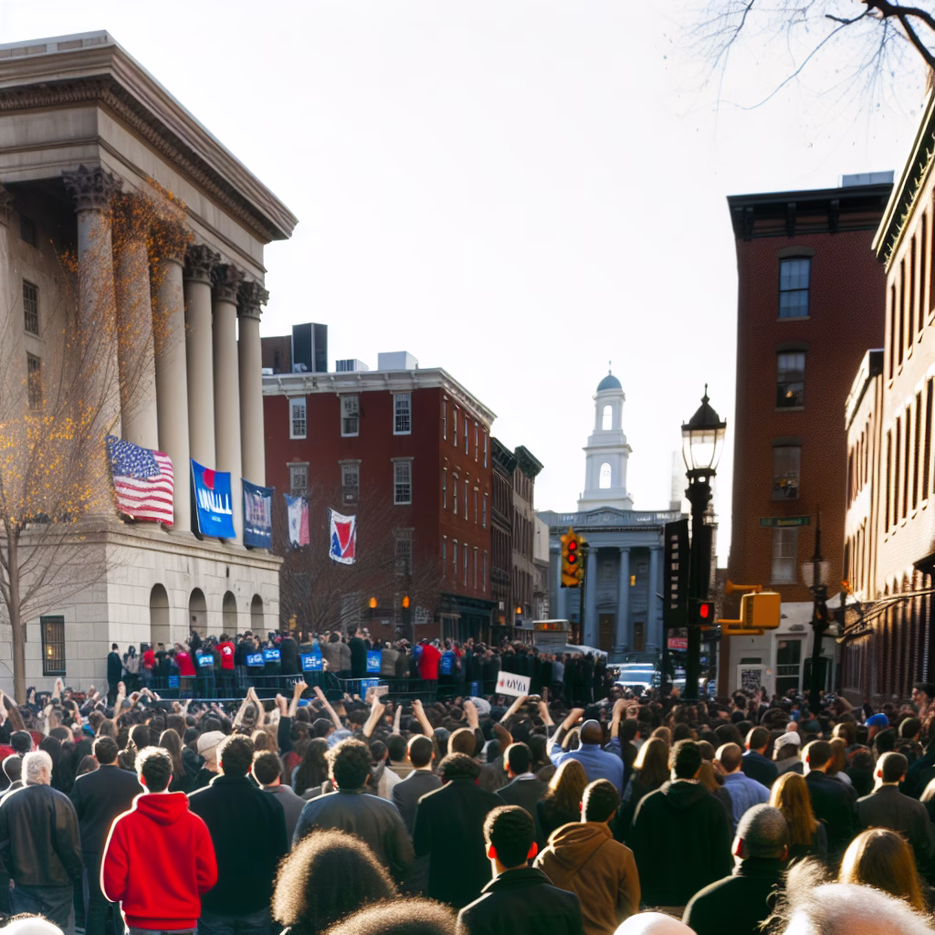 Crowd celebrates Democrats' 2025 election wins in New York City