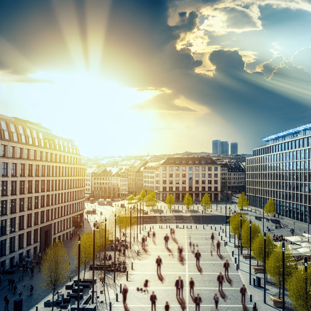 Smart city with AI digital ecosystems and sustainable infrastructure