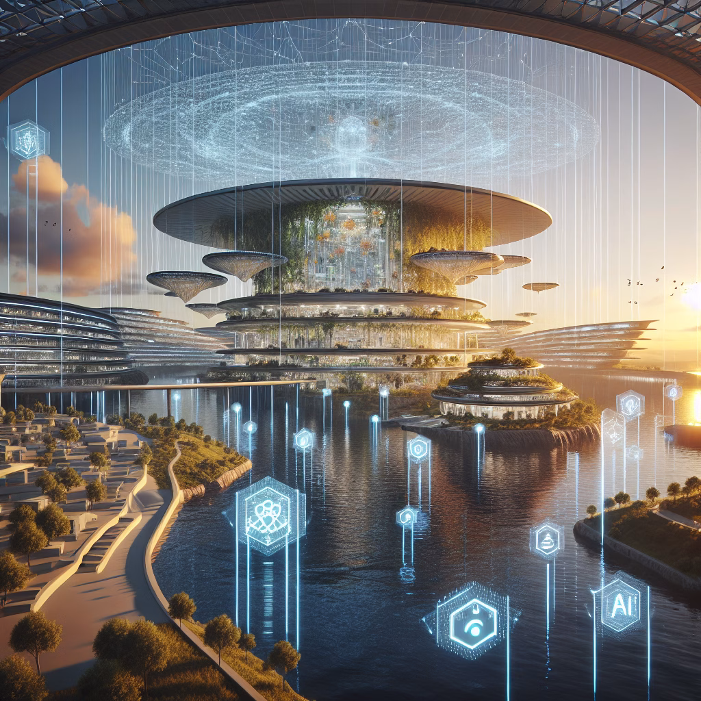 AI transforming healthcare with nature and architecture in 2025