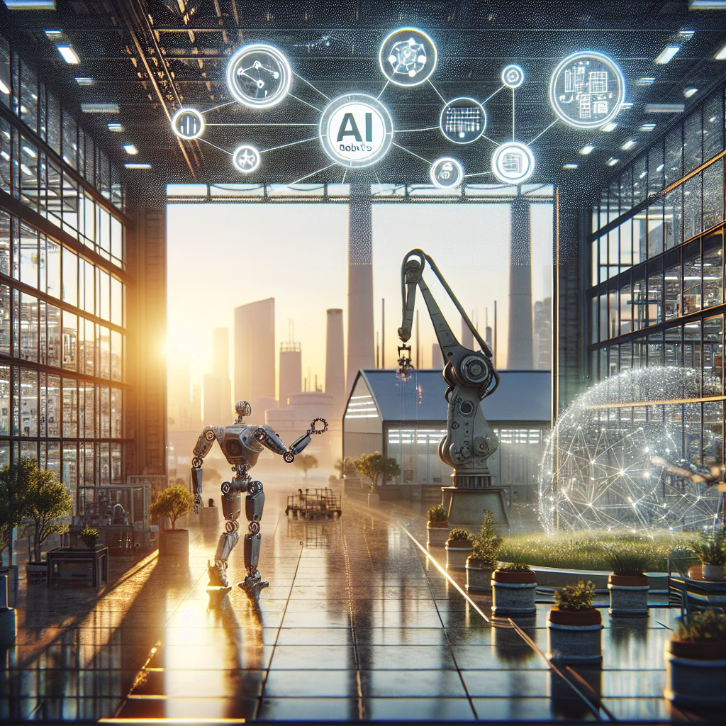 Technology & Innovation 9 AI robotics synergy in Foxconn and Alphabet Intrinsic manufacturing.