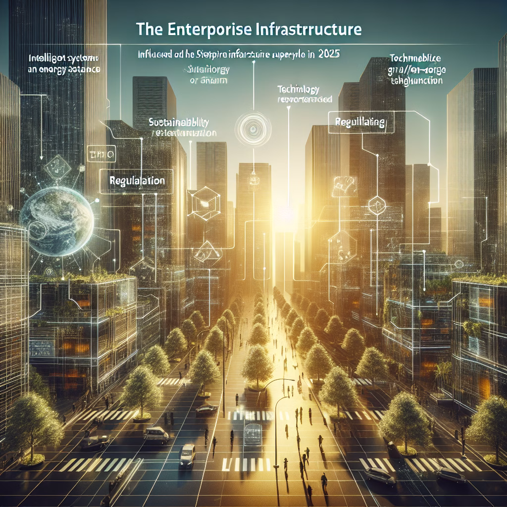 AI supercycle impacts enterprise infrastructure with sustainable systems in 2025.
