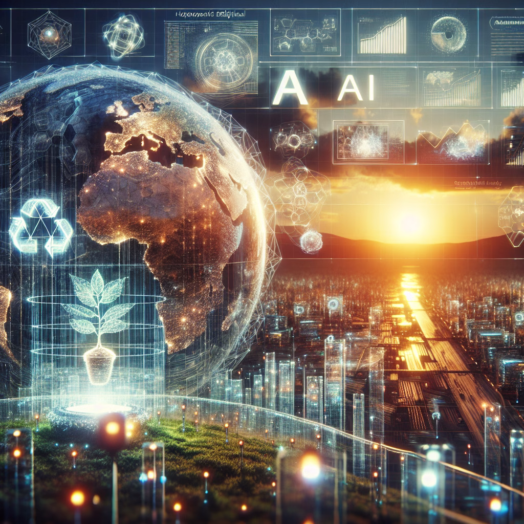 AI funding 2025 visual with Meta's $14.3B Scale AI stake and renewable elements.
