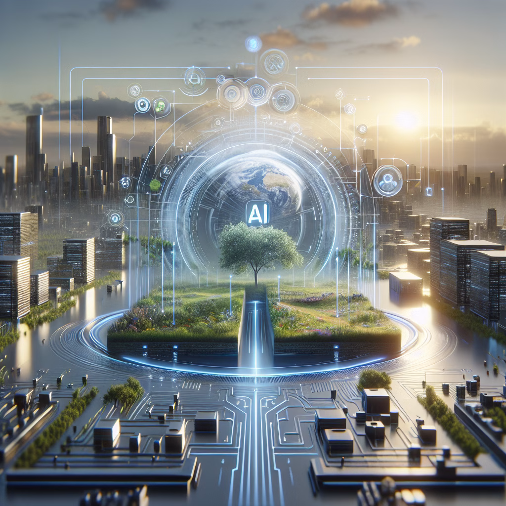 Siemens AI OS integrates into sustainable urban landscape at CES 2026.