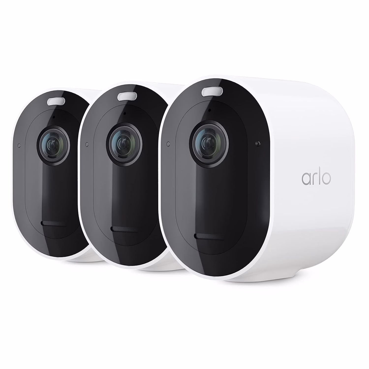 Wireless spotlight security camera bundle.